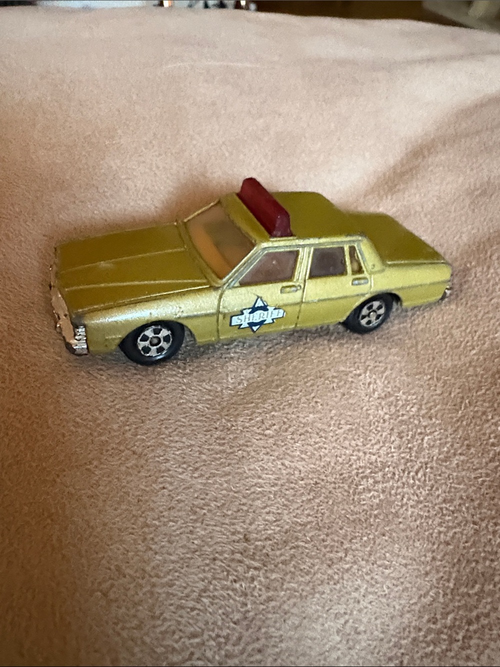 Vintage 1980 ERTL Smokey and the Bandit Pontiac Bonneville Sheriff Car